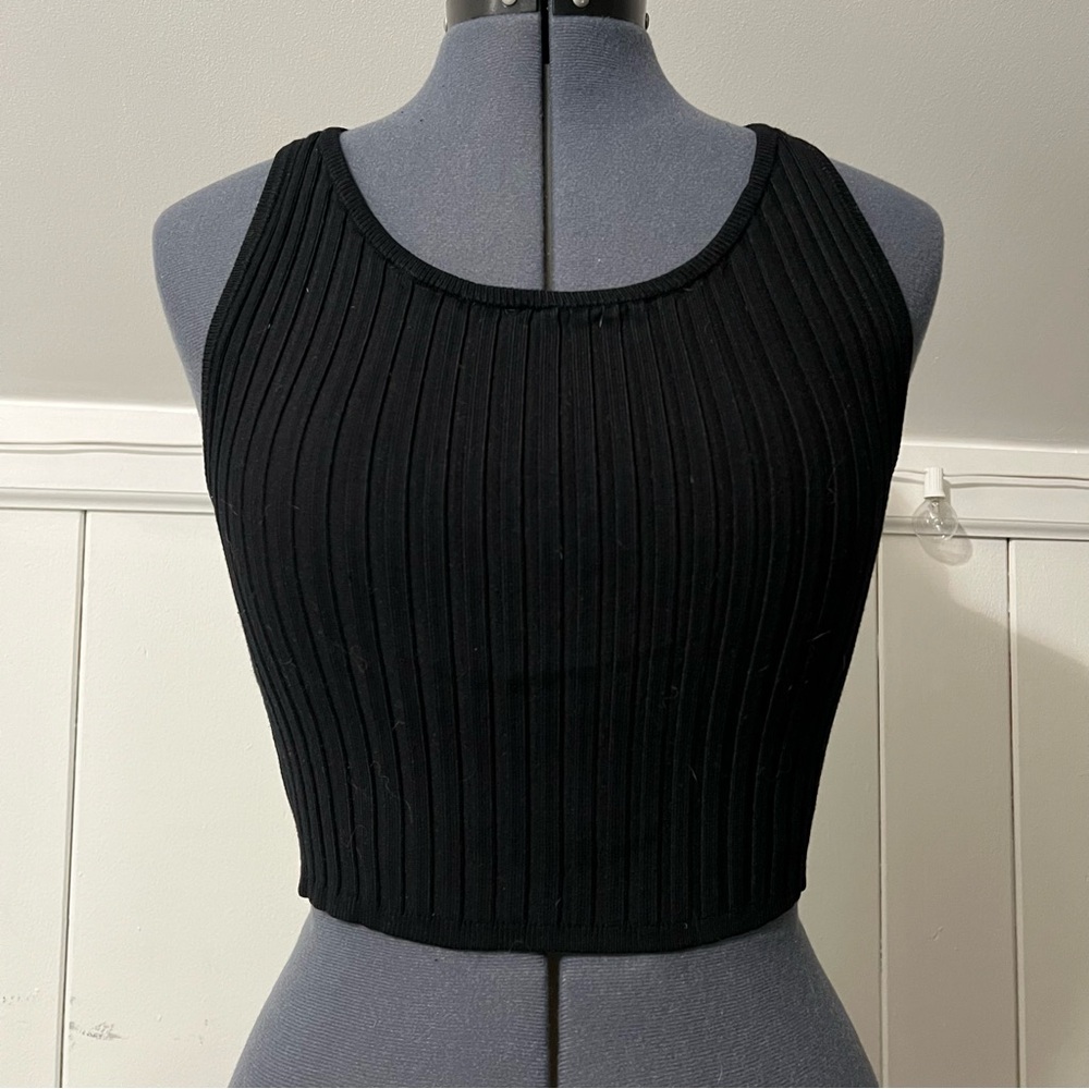 Black Crop Top